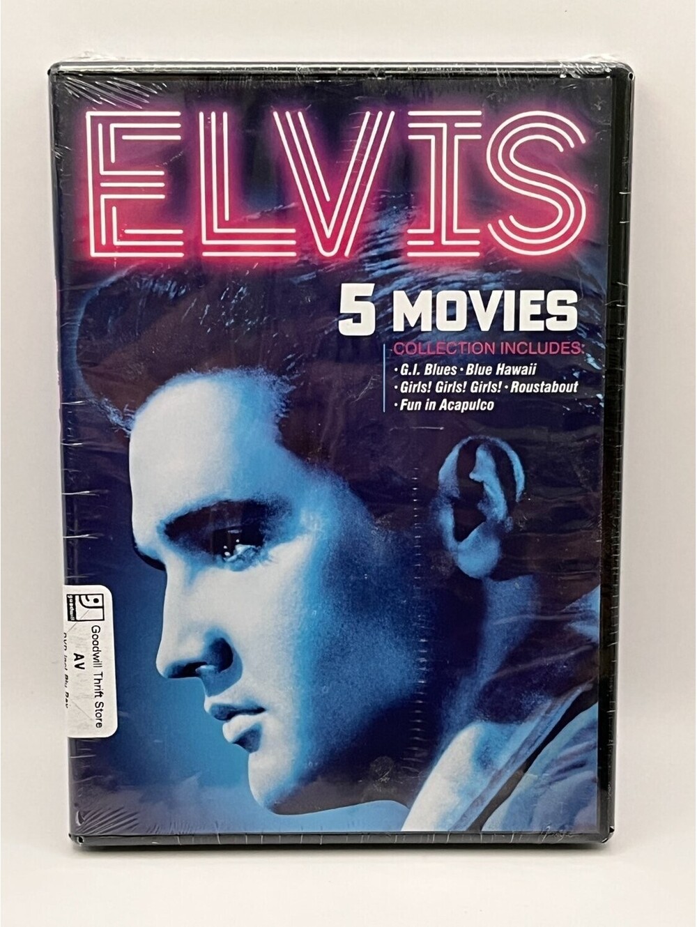 Elvis 5 Movies Collection DVD Box Set Brand New Factory Sealed